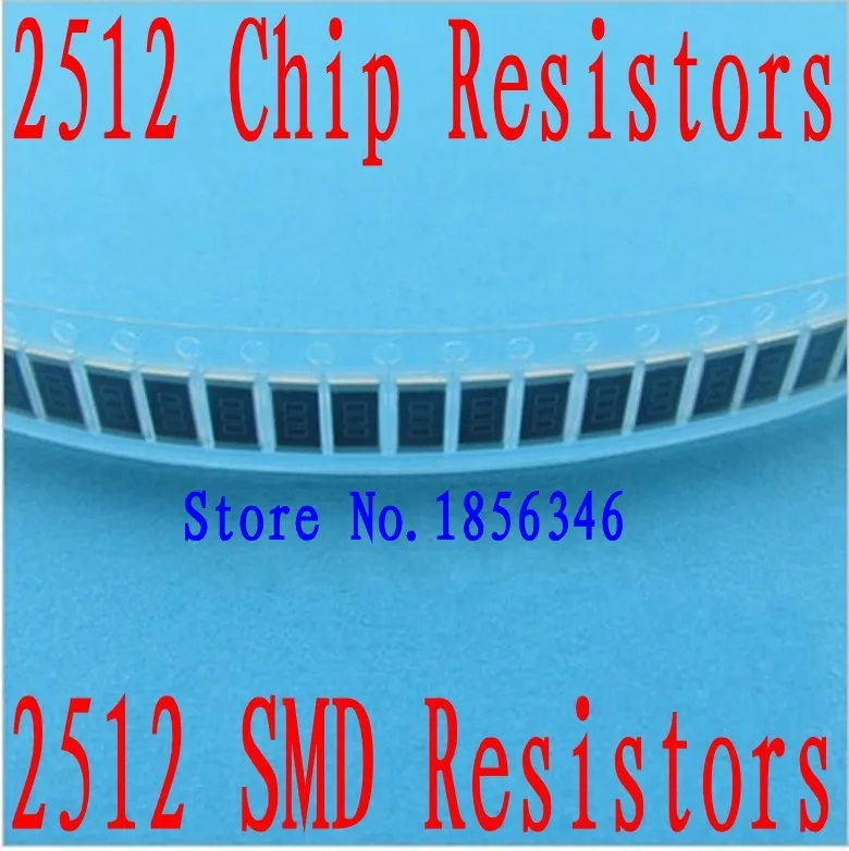 2512 8.2 K Ом 5% 1 W RoHS зафиксированный резистор SMD 100 шт|resistor voltage|resistor standardresistor resistance |