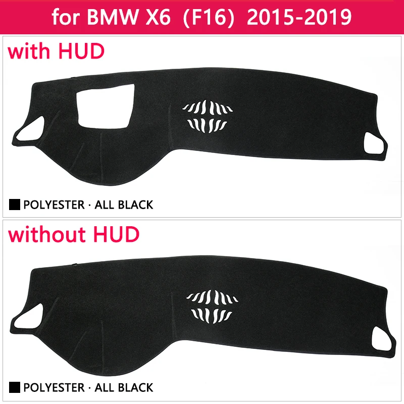 Для BMW X6 F16 2015 2016 2017 2018 2019 Противоскользящий анти УФ коврик на приборную панель