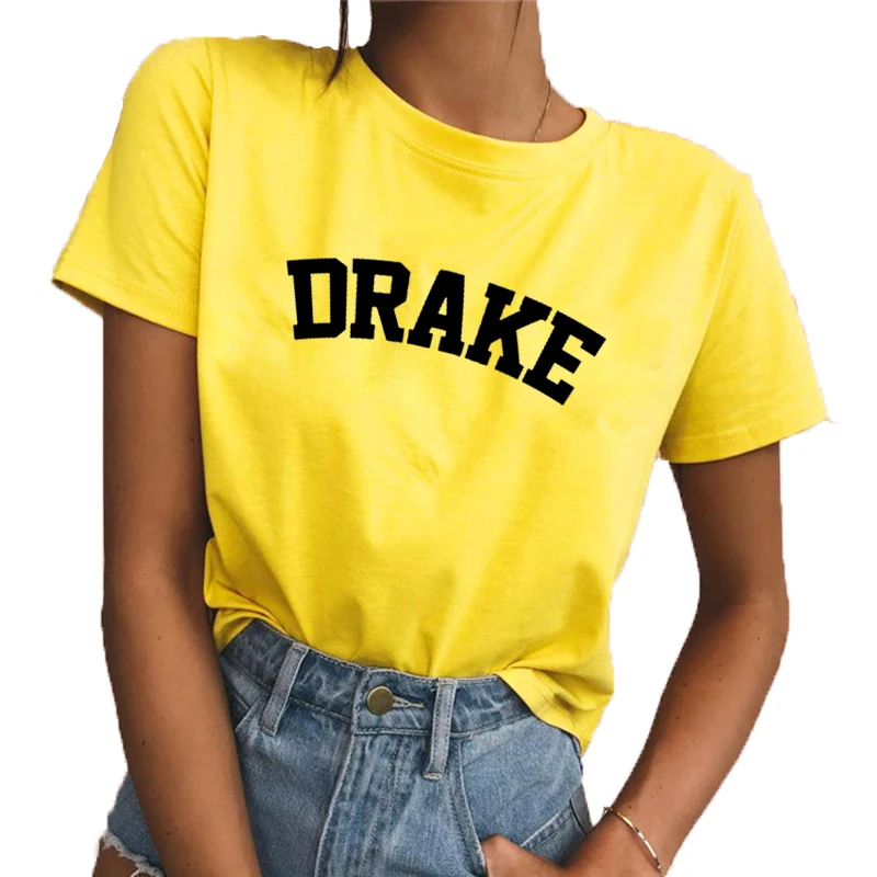 Рубашка в стиле унисекс повседневная желтая футболка с коротким рукавом модный