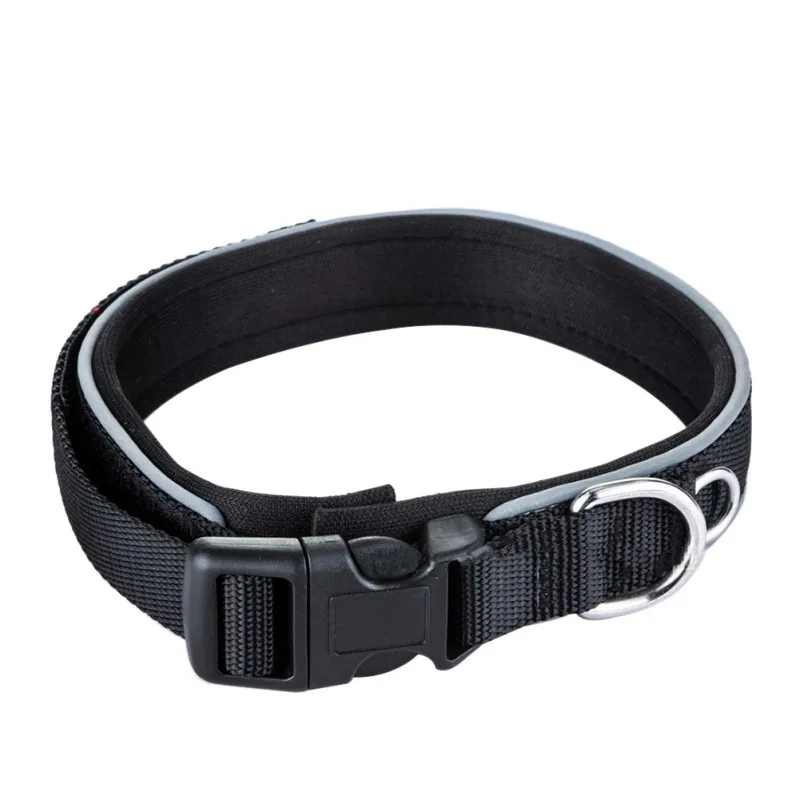 Новый ошейник для домашних животных регулируемый собак Светоотражающий и