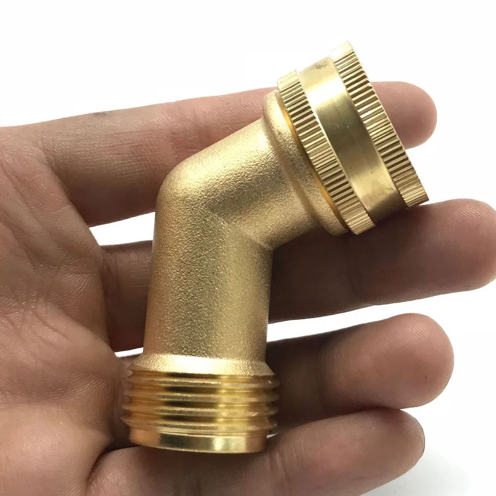 2 шт. соединитель шланга прочный сверхмощный латунный запорный клапан части