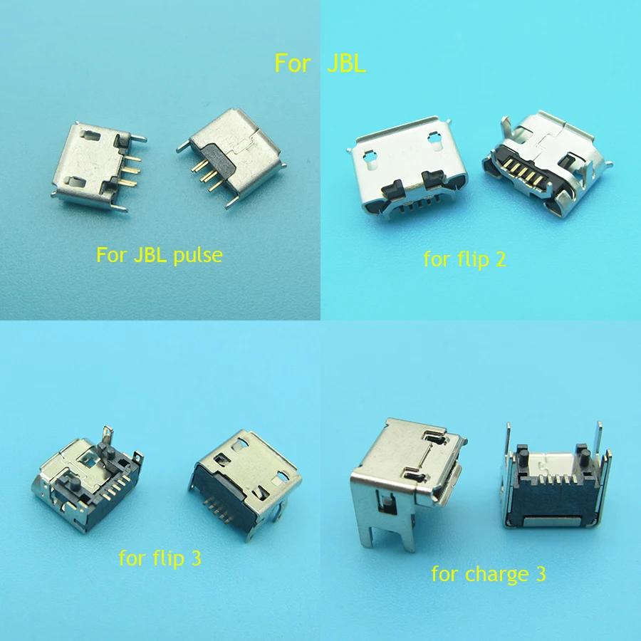 2 шт. для флип 3 2 Импульсный заряд 3 Bluetooth динамик Micro USB разъем для зарядки порт зарядное устройство разъем питания запасные части