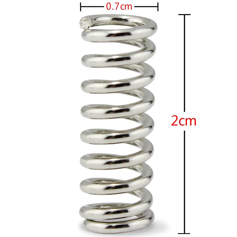 500 шт./партия пружины для экструдера из нержавеющей стали 1 2x7 5x20 мм | Детали