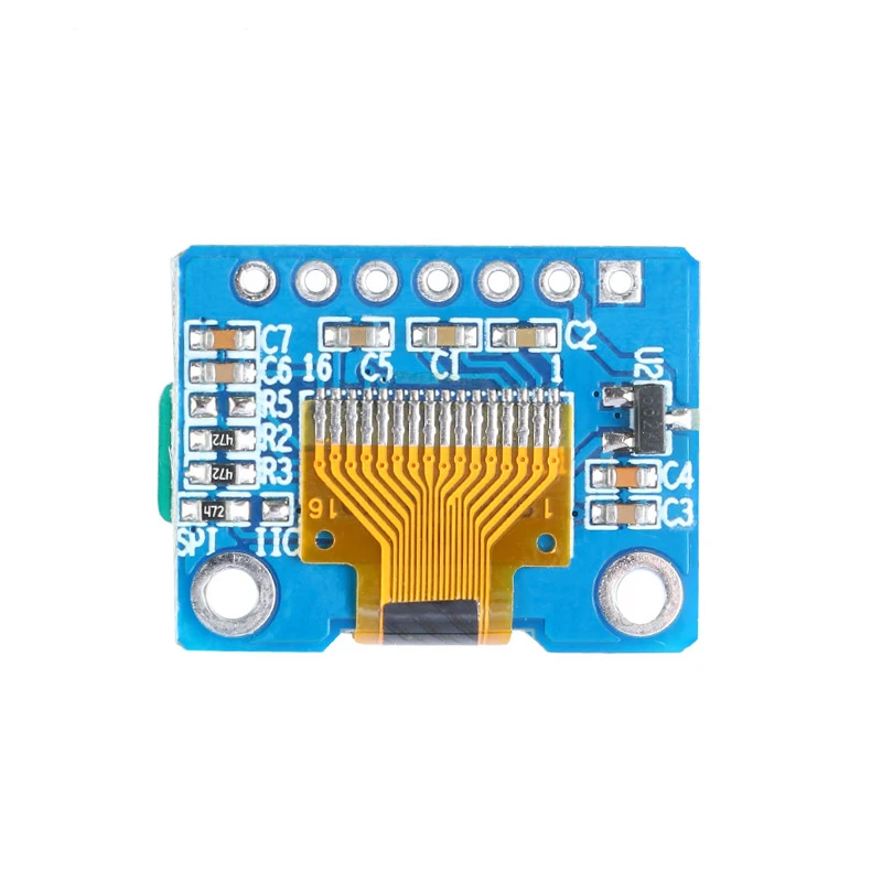 0,42 дюймовый SSD1306 OLED дисплей ЖК-модуль белый IIC/SPI интерфейс ЖК-дисплей модуль 72*40