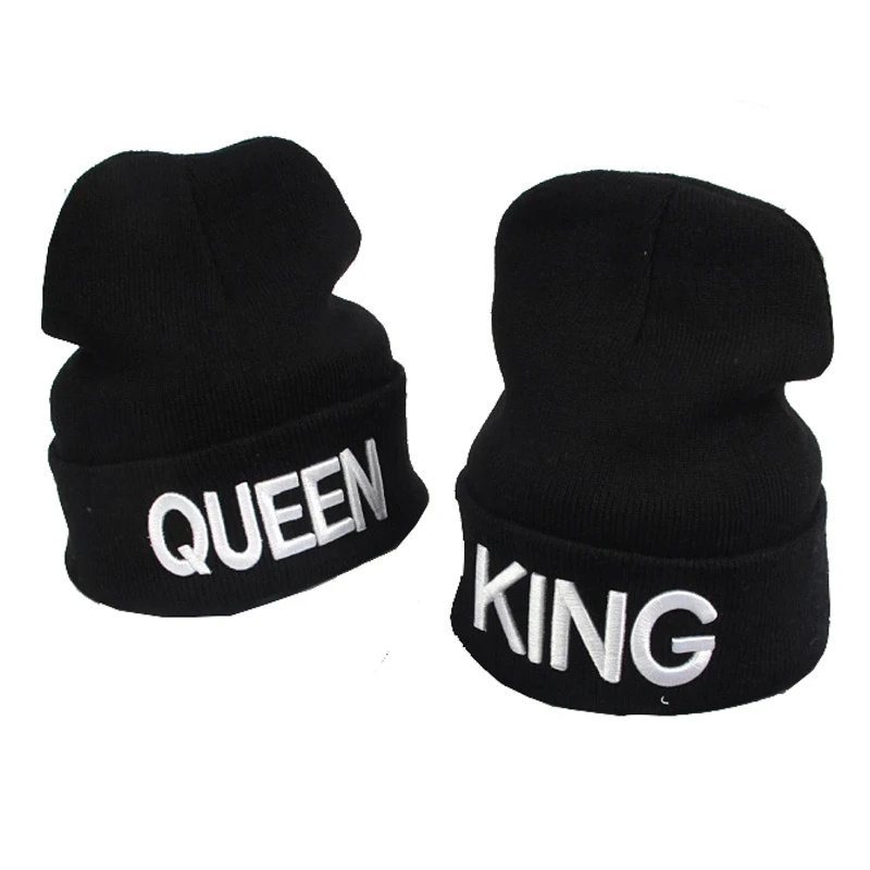 Зимняя теплая шапка KING QUEEN Skullies Beanies вязаная головные уборы для мужчин и женщин