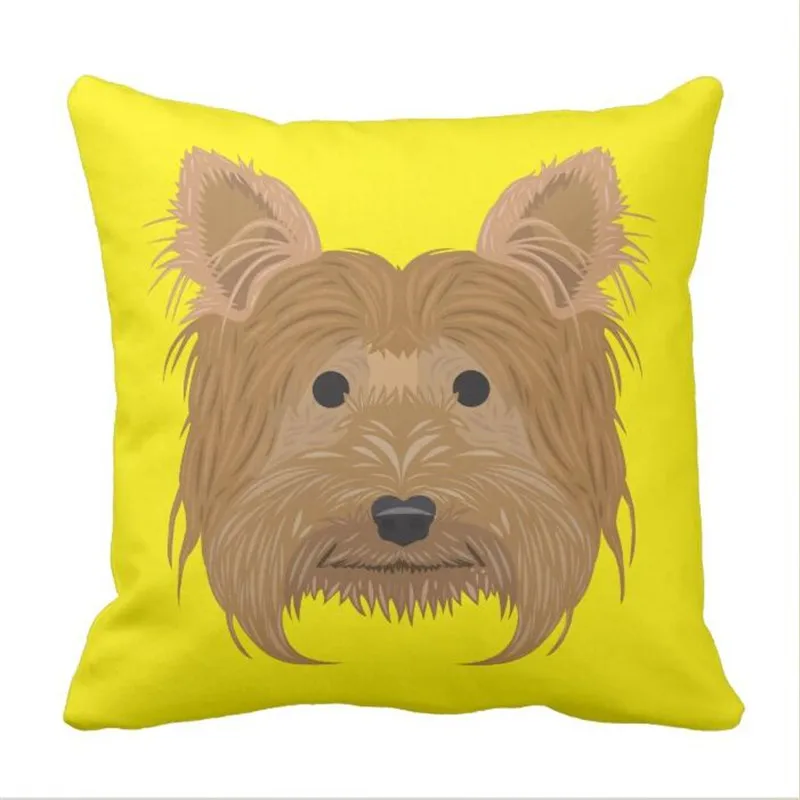 Розовый стаффордширский бультерьер наволочка для подушки | Дом и сад