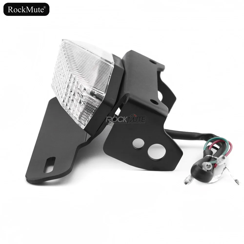 License Plate Bracket Holder Mount Fender Eliminator Tail Tidy With LED Light For SUZUKI DRZ400 S/SM DR-Z 400 DRZ400SM DRZ400S | Автомобили