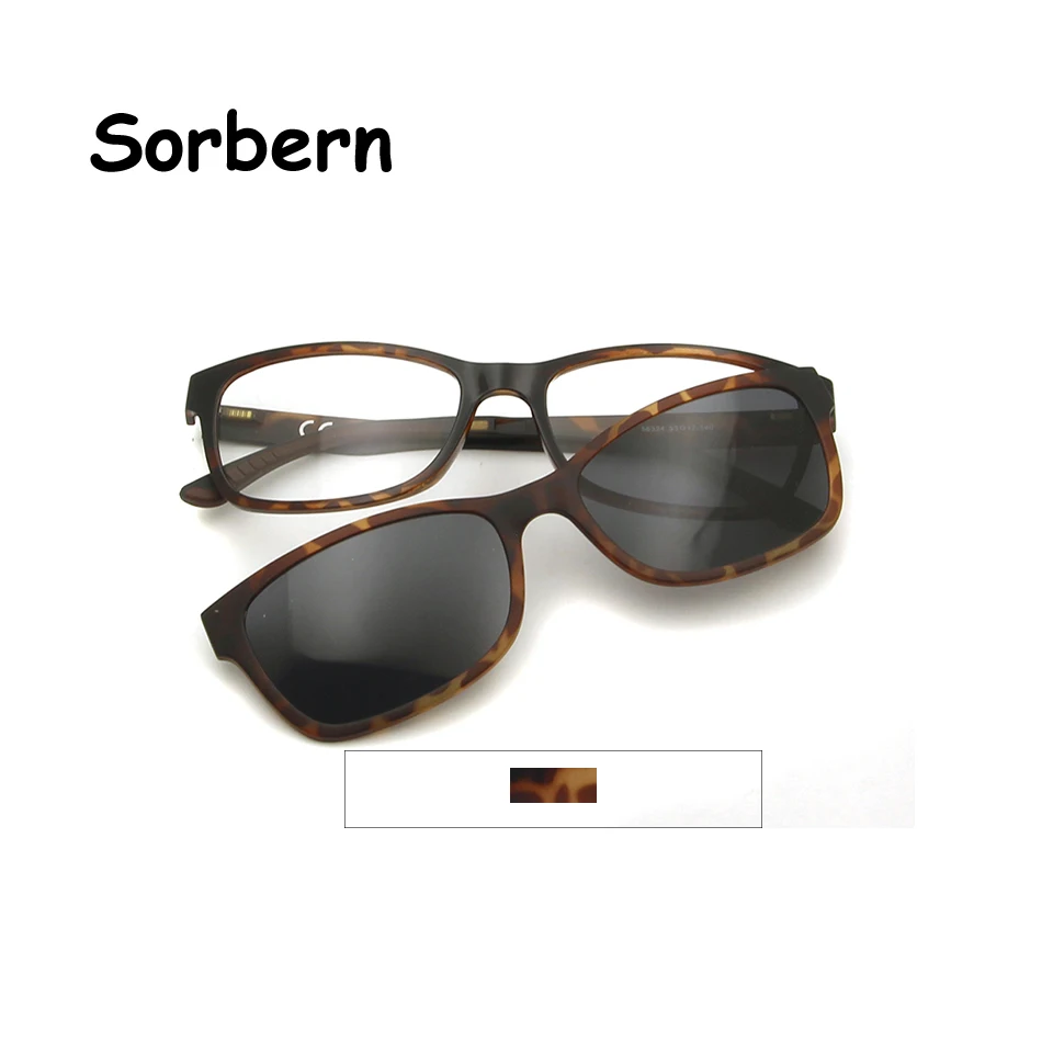 Солнцезащитные очки Ultem женские Поляризованные магнитные квадратные|Женские