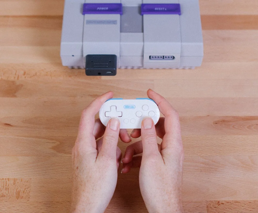 8BitDo Bluetooth Ретро приемник беспроводной ключ для SNES SF-C Snes совместимый NES30 SFC30 NES Pro PS3 PS4 Wi iU игровые контроллеры