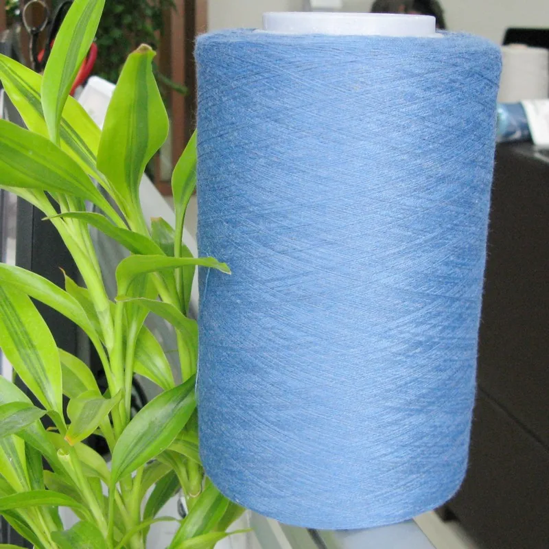 Серебряная проводящая нить серебряная волокнистая пряжа для перчаток