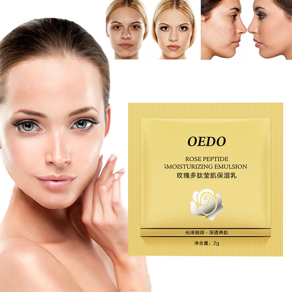 Oedo 10 шт. с пептидами и увлажняющая эмульсия обладает отбеливающим эффектом, анти-средство против морщин крем контроль выработки кожного жира Ремонт по уходу за кожей TSLM2