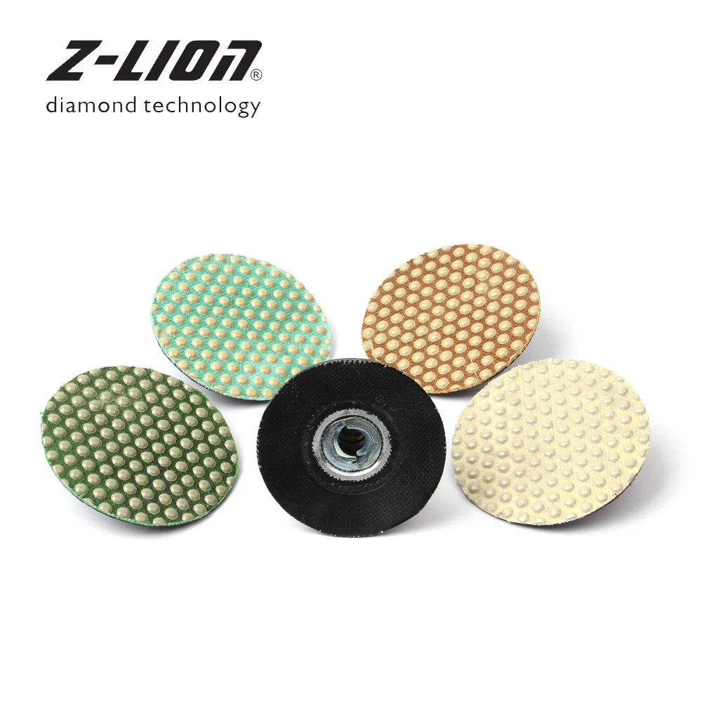 Z-lion 2 &quotАлмазный рулонный замок шлифовальное колесо с держателем точка форма из