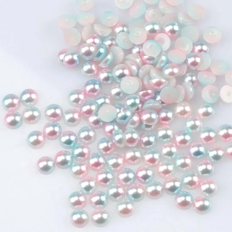 Полукруглый альбом для вырезок из кабошона с плоской задней частью 5 мм 1000 шт.