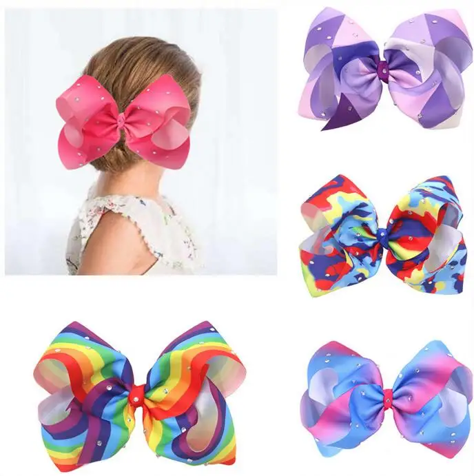 20 штук Бесплатная доставка 8 &quotjojobow горный хрусталь же как jojosiwa | Аксессуары для