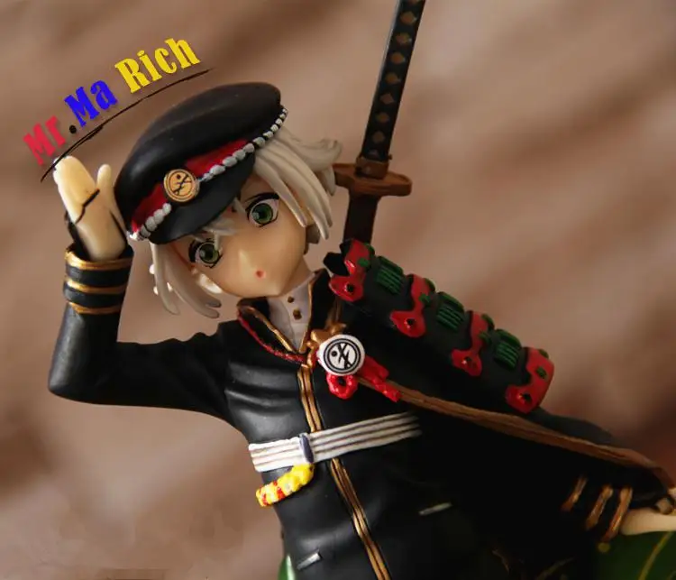 18cm 1/8 Hotarumaru Touken Ranbu Online Anime Action Figure Pvc Collection Toys For Christmas Gift With Retail Box Free Shipping | Игрушки и