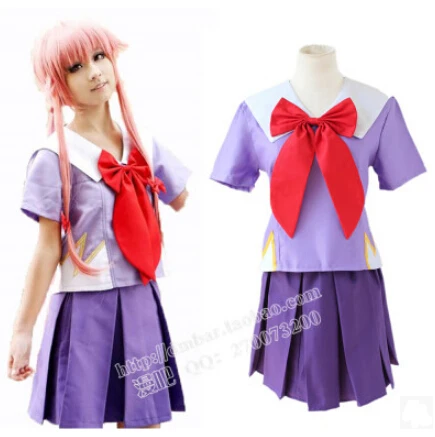 Аниме Дневник Косплей гасай Юно Костюм женский для косплея одежда Хэллоуин