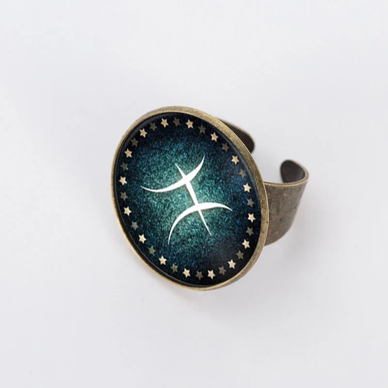 SUTEYI оригинальные весы с посеребренным покрытием кольца зодиакальные круглый