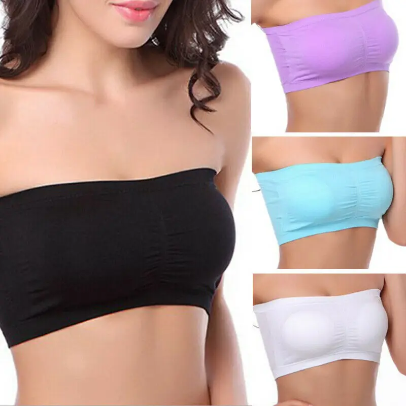 Лидер продаж новинка Женский Мягкий Топ без бретелек Длинный эластичный