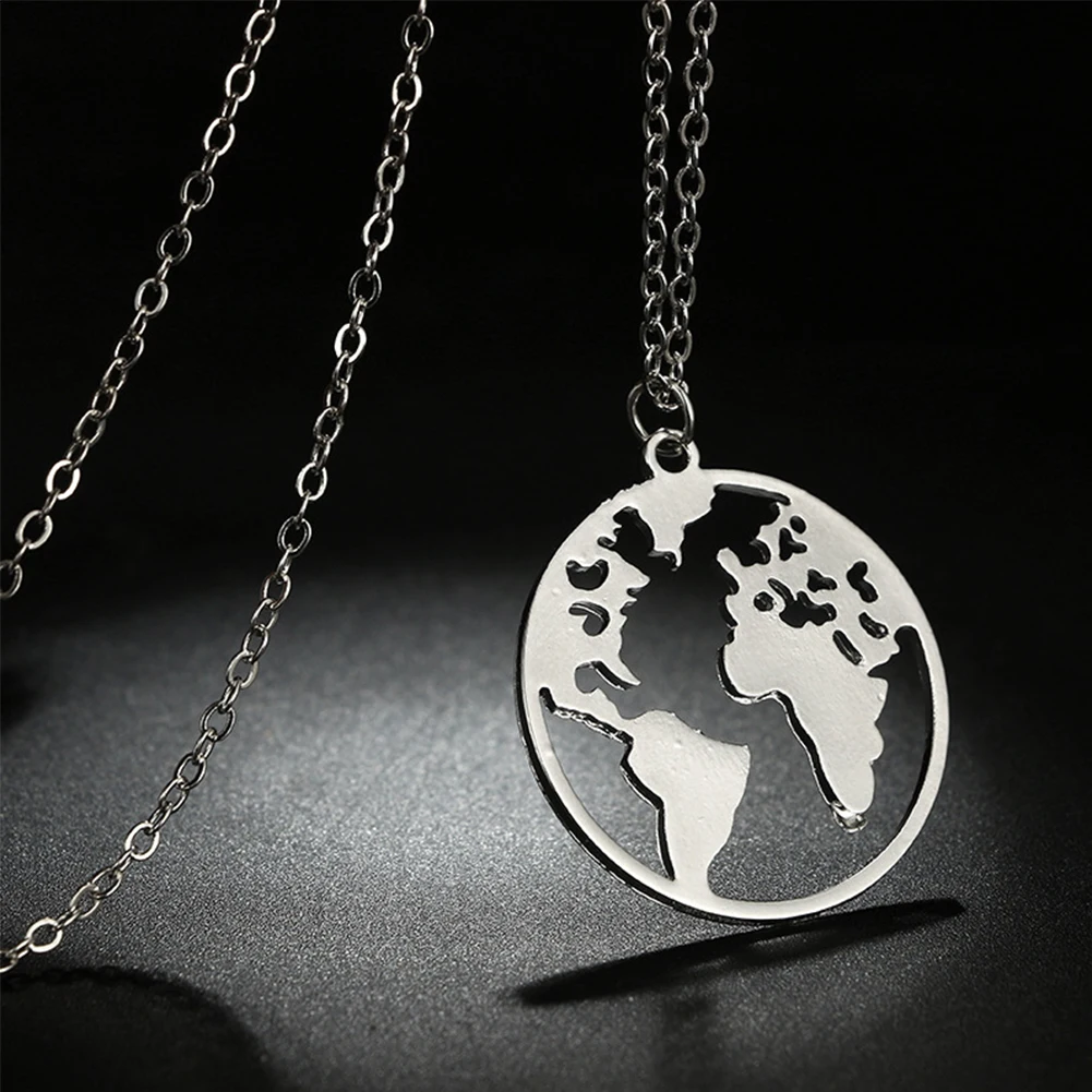 Женское геометрическое круглое ожерелье с подвеской персонализированные