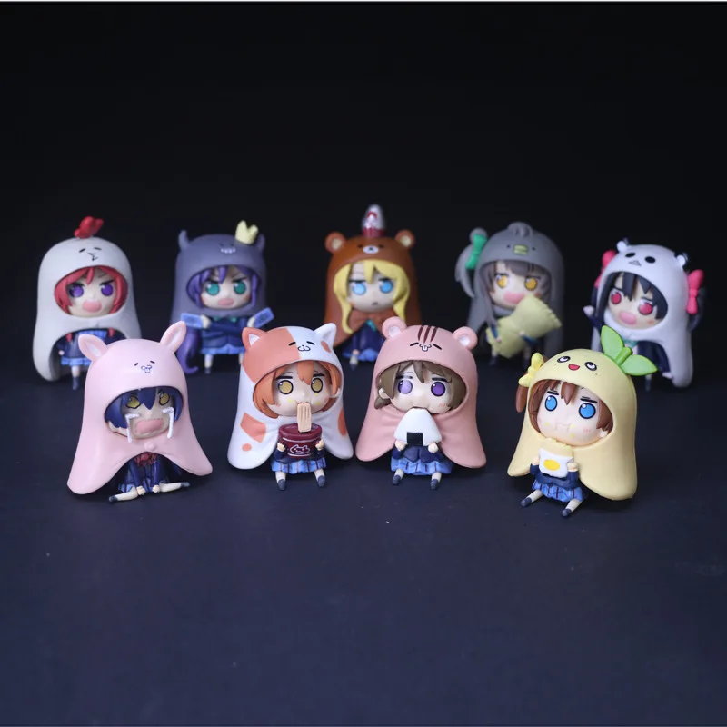 Without Retail Box Аниме Love Live Minami Kotori Kousaka Honoka Maki Nishikino Cos Himouto! Umaru-chan Himono Onna мультипликационный персонаж дома Умару ПВХ фигурка игрушка - Цвет: Without Retail Box