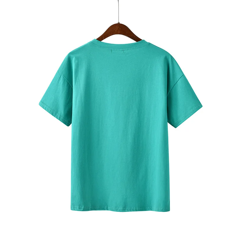 Женская Повседневная футболка с леопардовым принтом Harajuku People &amp Leopard летняя