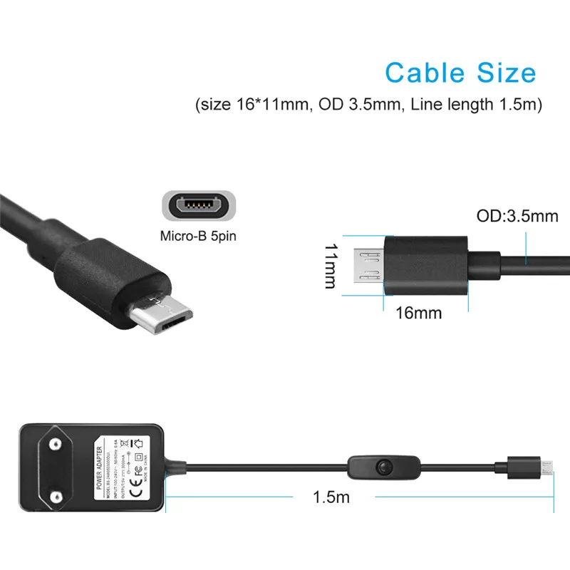 BERLS Micro USB 5 В 3A Мощность адаптер Зарядное устройство для ASUS Google Nexus 7 T100 T100T T100TA T100TAM