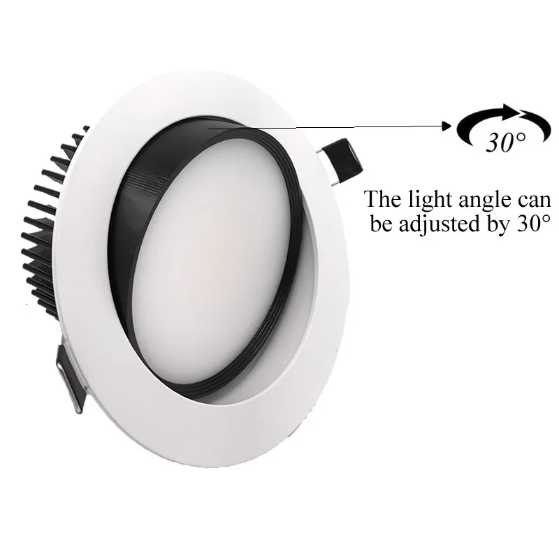 5 &quotутопленный светодиодный светильник с драйверами регулируемой яркостью 20 Вт