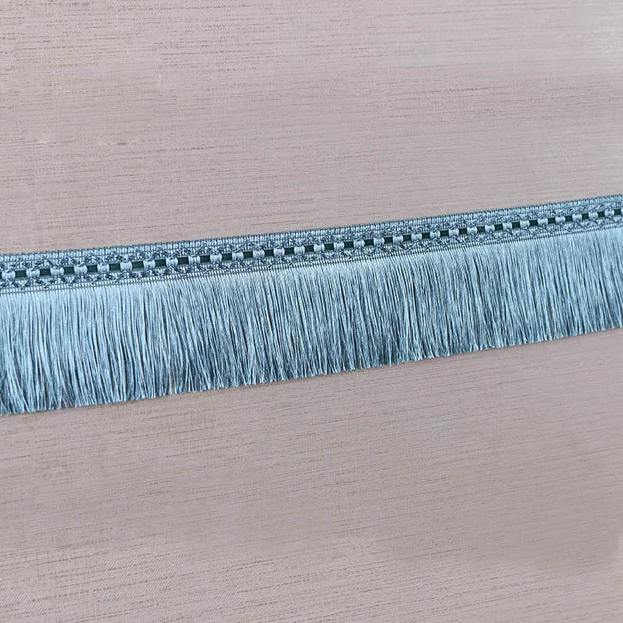 Атласная кружевная лента для латинских танцев с длинной бахромой 12 метров 9 см