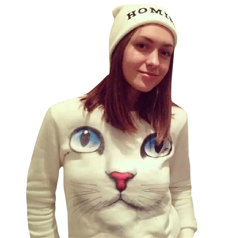 Женский укороченный топ свитшот с объемными бусинами котиками и животными милые