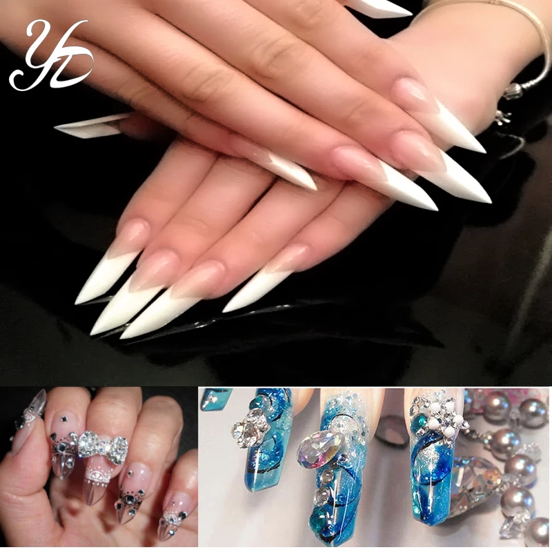 Самоклеящиеся формы для ногтей 1 упаковка направляющая наклейка наращивания