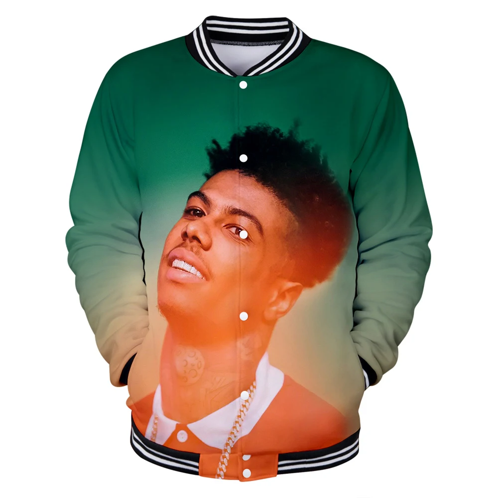 Женская бейсбольная форма Blueface повседневная Весенняя куртка в стиле Харадзюку