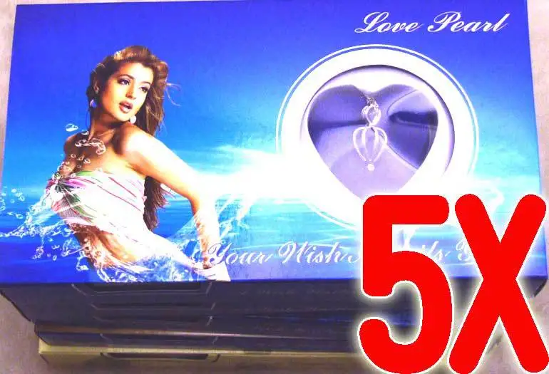 Жемчужное ожерелье в форме сердца 5 шт. | Украшения и аксессуары