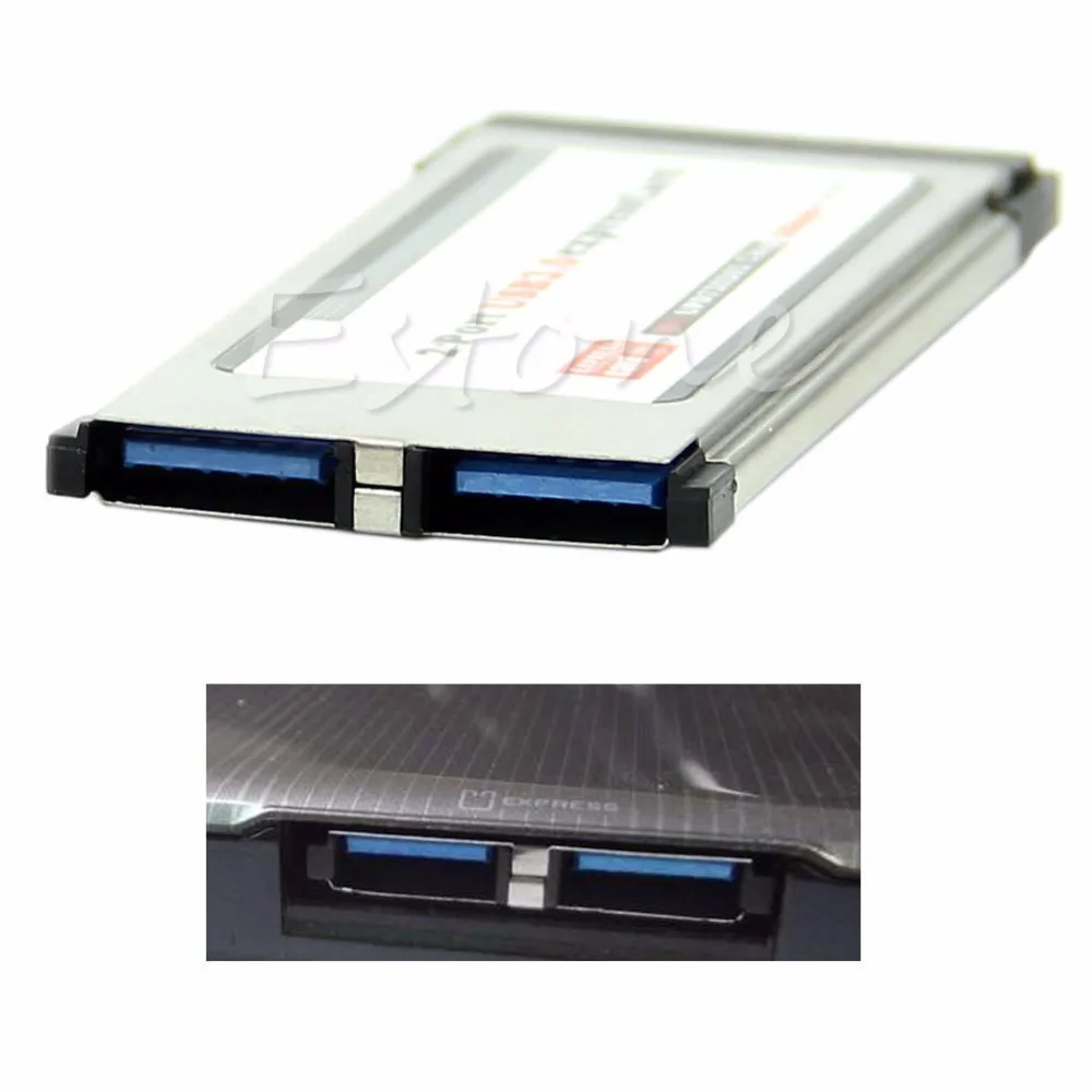 2 порта USB 3 0 Экспресс карта ExpressCard 34 мм/54 мм скрытый адаптер для ноутбука|Платы