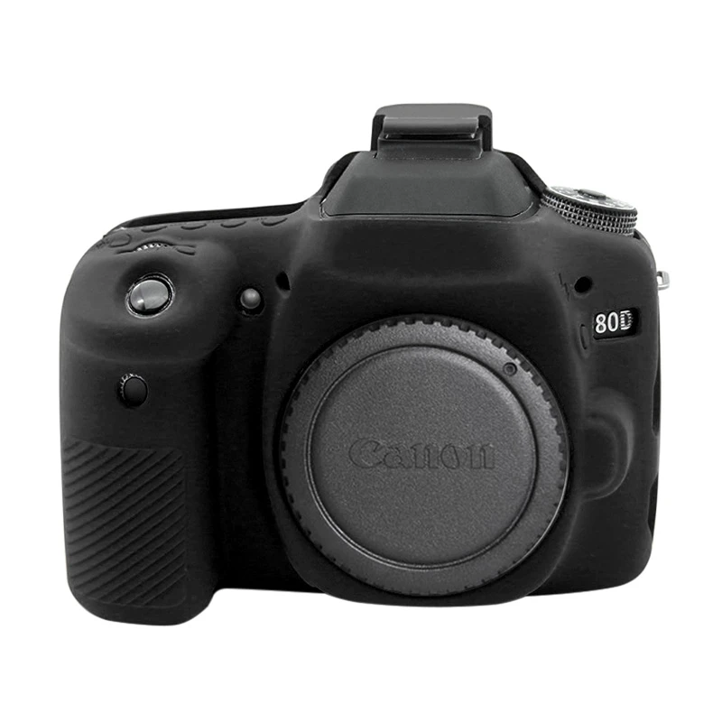 Силиконовый защитный чехол для Canon EOS 80D задняя крышка 80D|Сумки фото-/видеокамеры| |