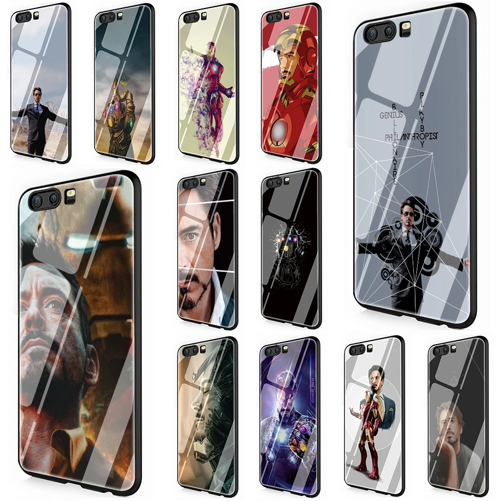 Чехол из закаленного стекла для Huawei P10 P20 P30 Y6 Y9 Honor 8X 7A pro 9 10 Lite Mate 20