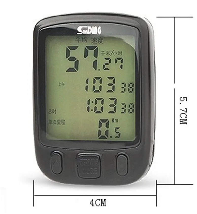 Велосипедный Спидометр 2018 Водонепроницаемый Многофункциональный велосипедный