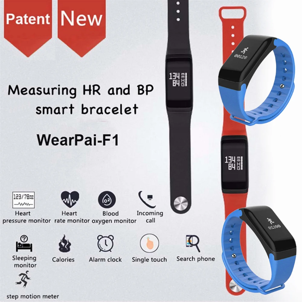 Edengma F1 Smartband для Android ios Телефон сердечного ритма Monitore с шагомер смарт браслет часы