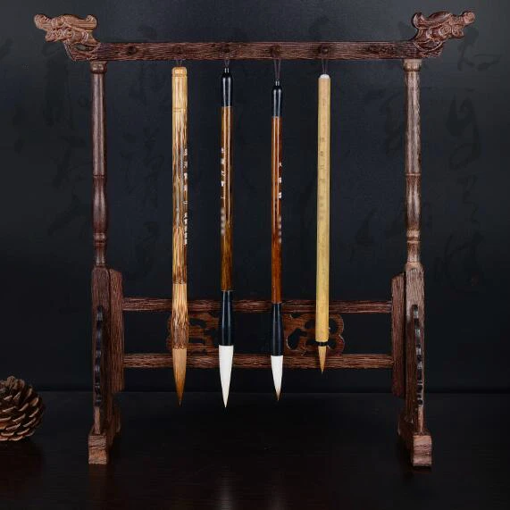 Античный простой стиль 12 вешалок держатель для письма традиционная вешалка