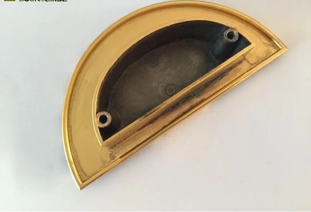 Европейский полусимметричный черный масляный белый шкаф комод ручка фитинги