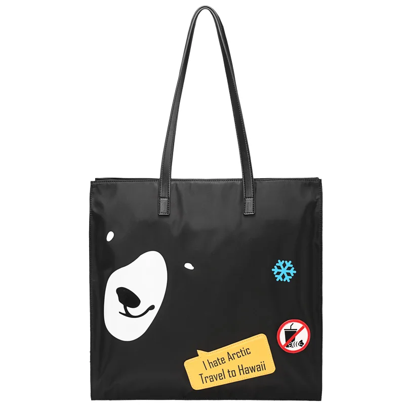 Аза азаза 2016 новых женщин белый медведь кафе прекрасный нейлон супер свет одно