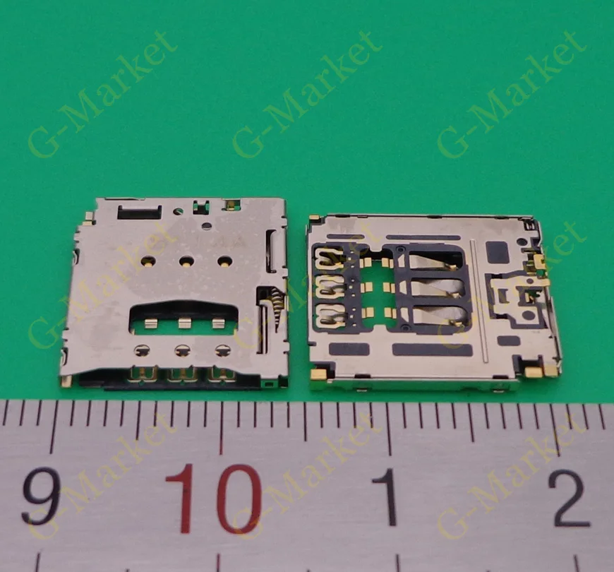 30 шт. новый разъем для считывания sim-карт Sony T3 M50W D5102 D5103 D5106 M2 S50H D2303 D2305 D2306 |