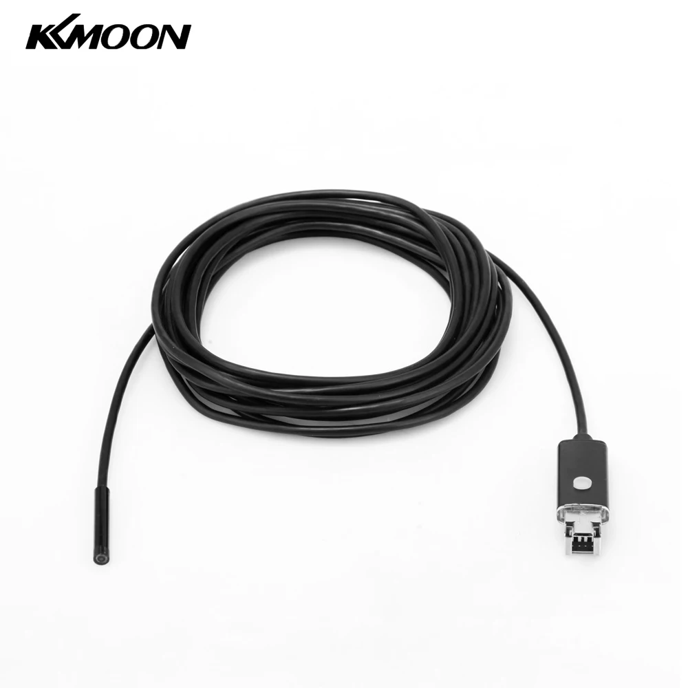 USB эндоскоп с 6 светодиодами 5 м мм|usb endoscope led|6 led endoscopeendoscope borescope inspection |