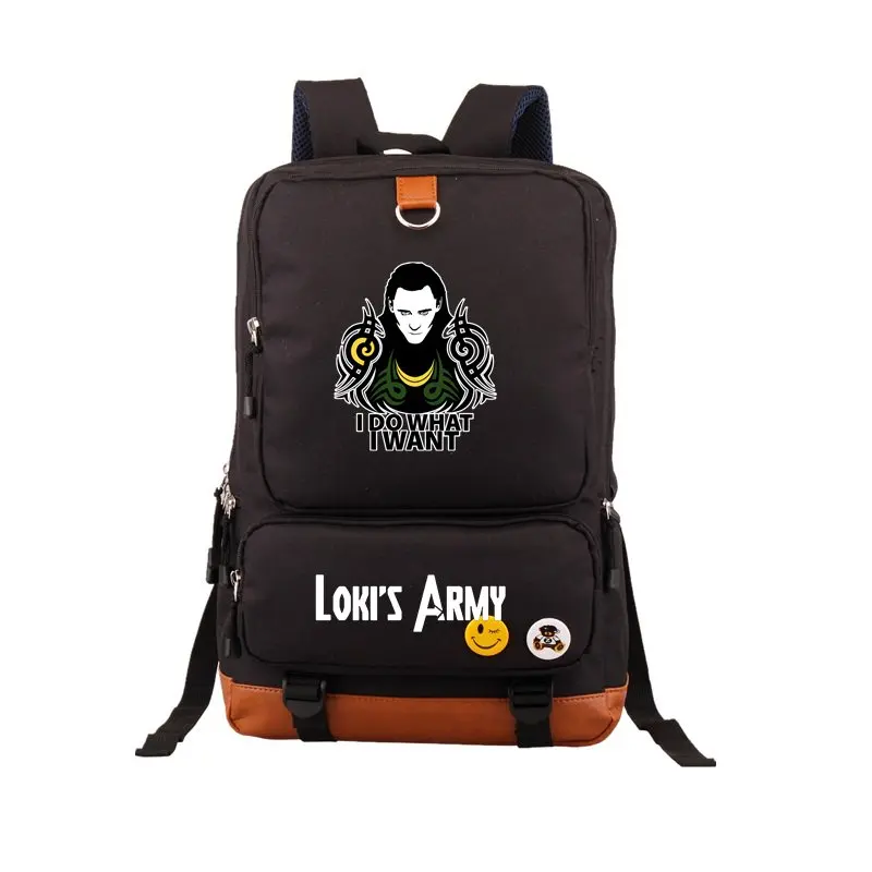 Новые комиксы Локи армейский рюкзак школьные сумки Bookbag Косплей Дети Подростки плечо ноутбук дорожные сумки подарок