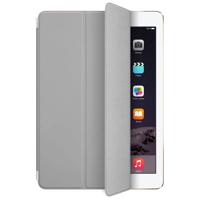 Прочный защитный чехол Магнитный Тонкий кожаный чехол для iPad Air 2# YL