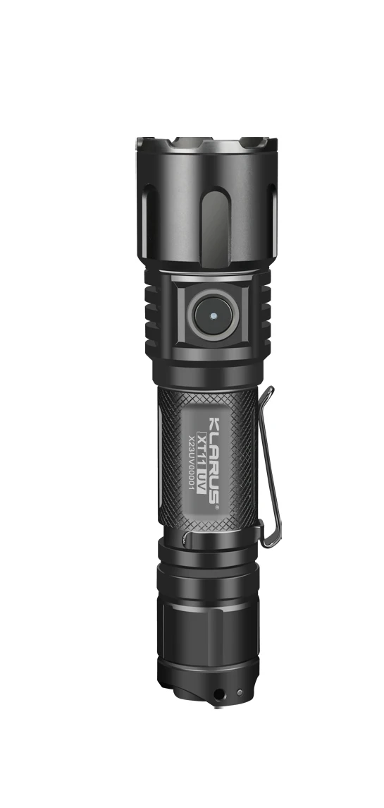 Оригинал Klarus XT11UV светодиодный вспышка светильник UV CREE XP L V3 3 * 365nm 900LM USB