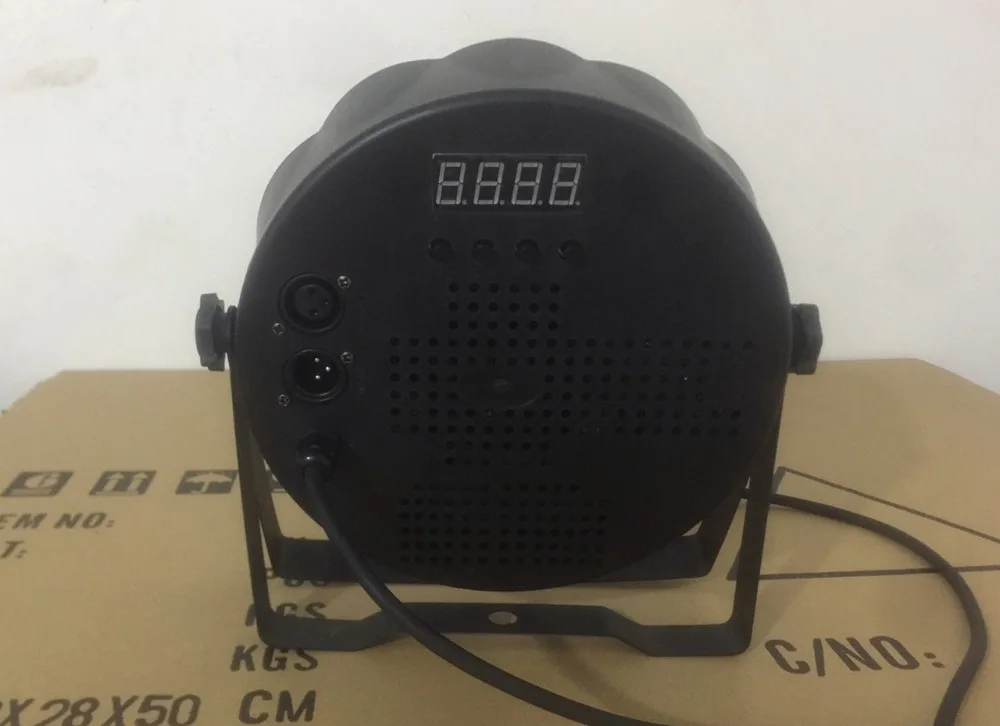 LED Par 18x12W RGBW 4 в 1 светодиодный роскошный DMX контроллер плоский свет dj|light dj|par 18x12wled par