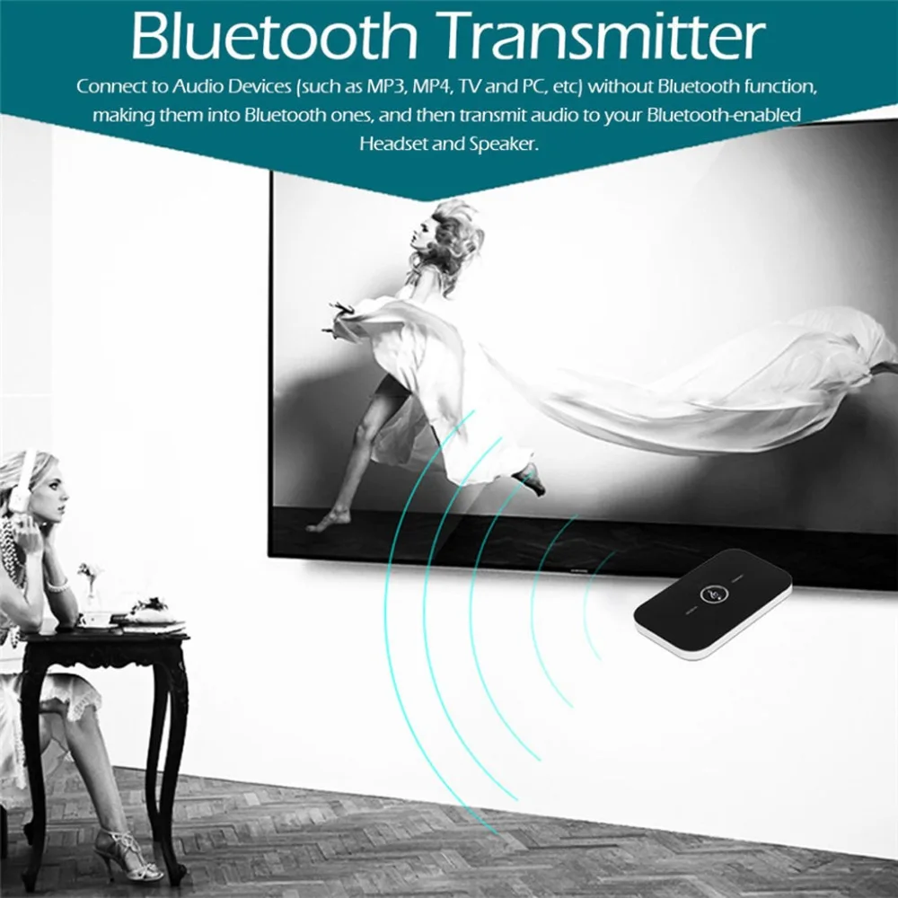 2 в 1 Bluetooth передатчик приемник беспроводной аудио музыкальный адаптер A2DP Aux для наушников колонки ТВ 3,5 мм Bluetooth устройства