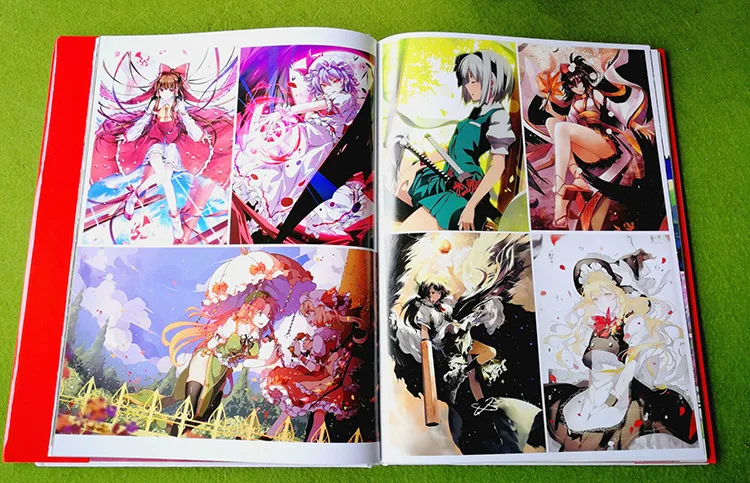 Проект Touhou артбук рейму хакури Мариса Кирисаме ФАНАРТ каталог брошюра