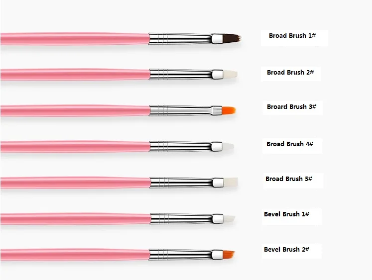 Кисть для дизайна ногтей 15 шт. кисть нанесения лайнера точечный дизайн акриловый