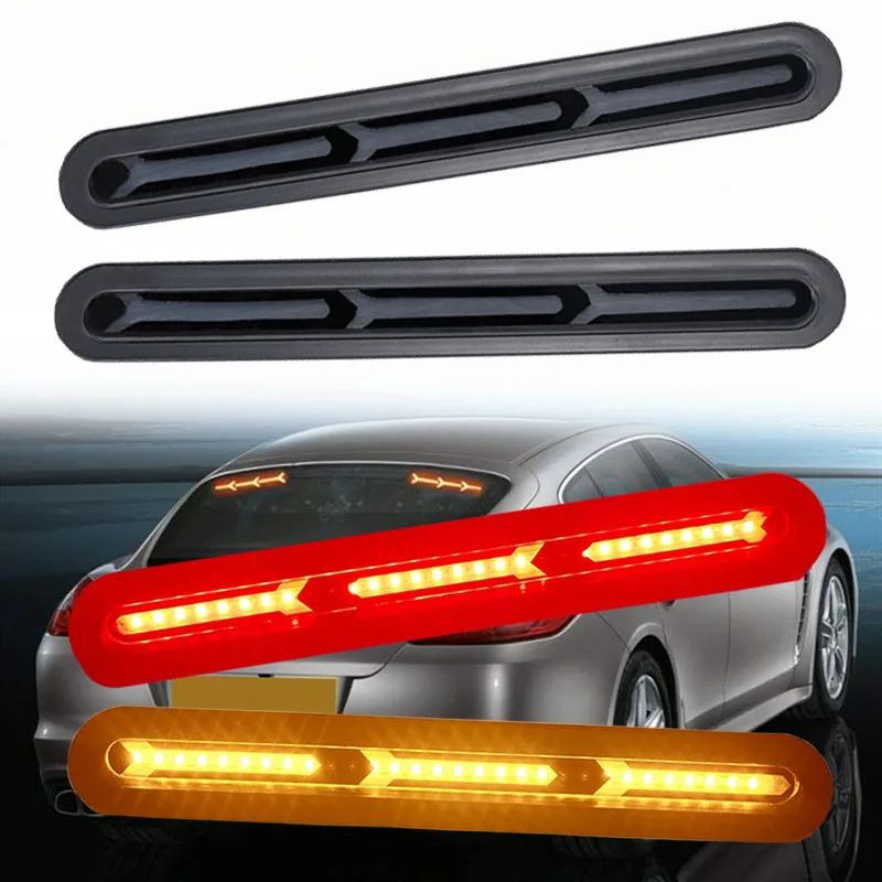 2 шт. дополнительный стоп-сигнал задний Автомобильный лобовое стекло ветровое